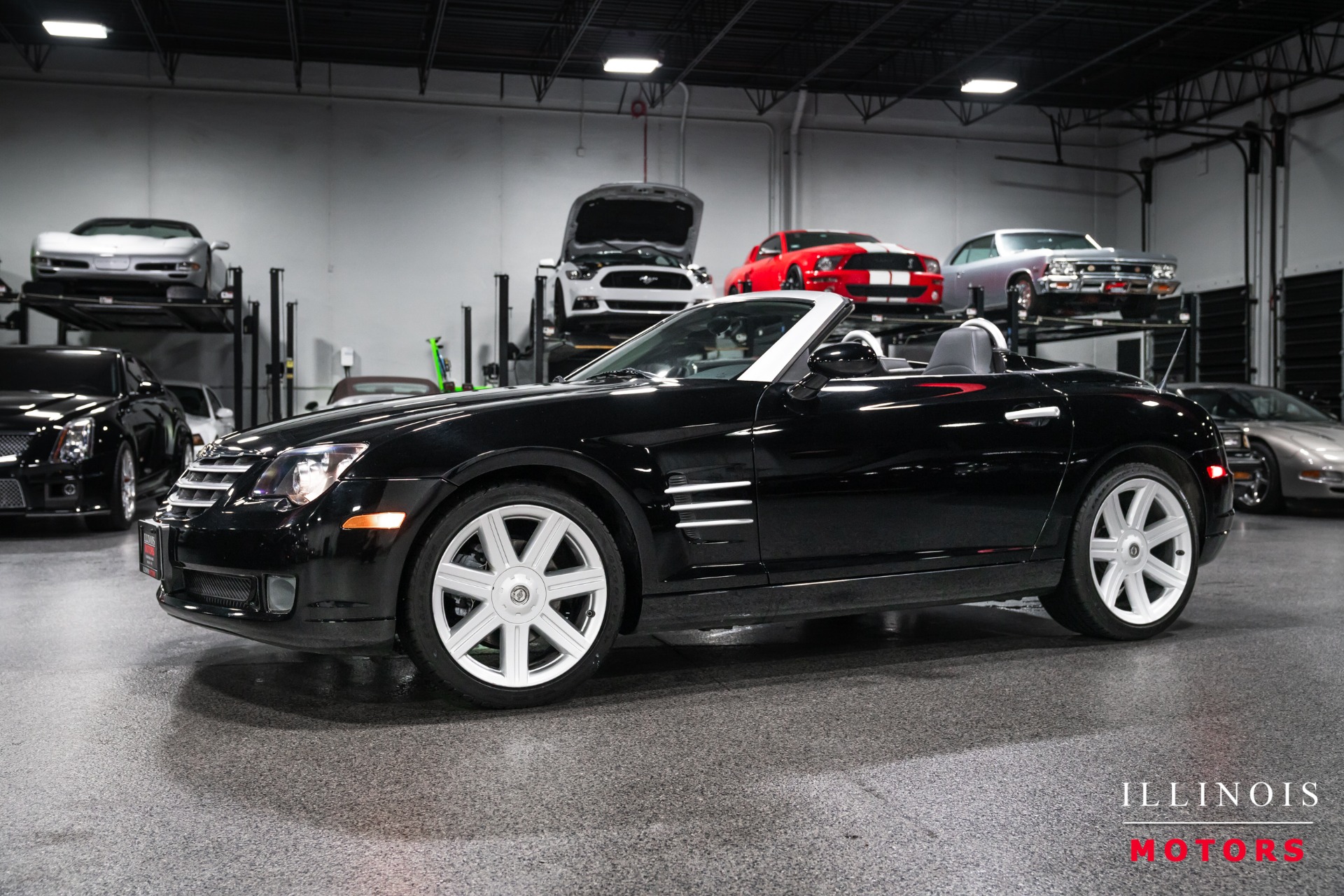 Black Clearcoat 2008 Chrysler Crossfire Limited Roadster RWD Convertible Rear-Wheel Drive 5-Speed Automatic