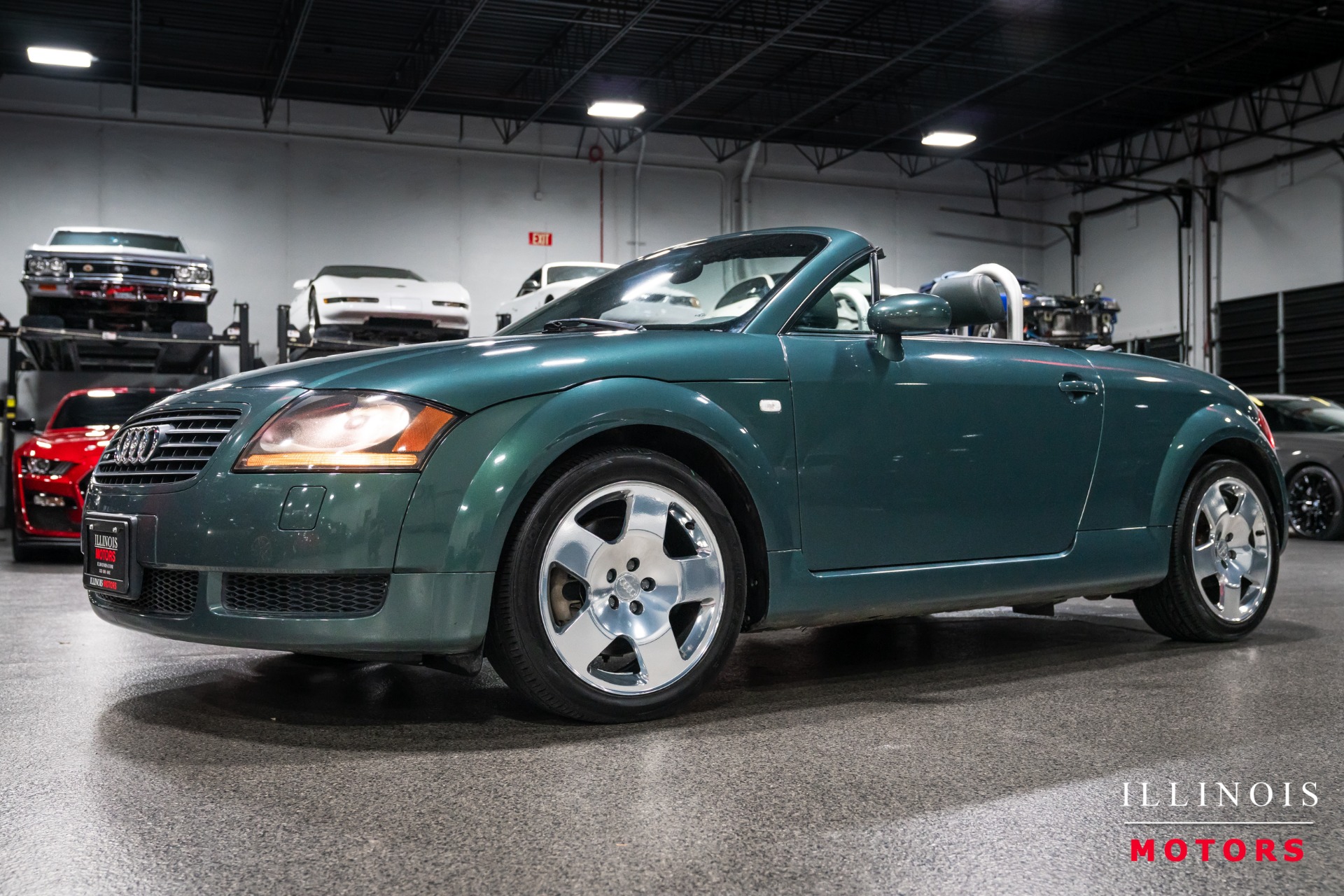 Desert Green Pearl Effect 2001 Audi TT Convertible All-Wheel Drive 6-Speed Manual