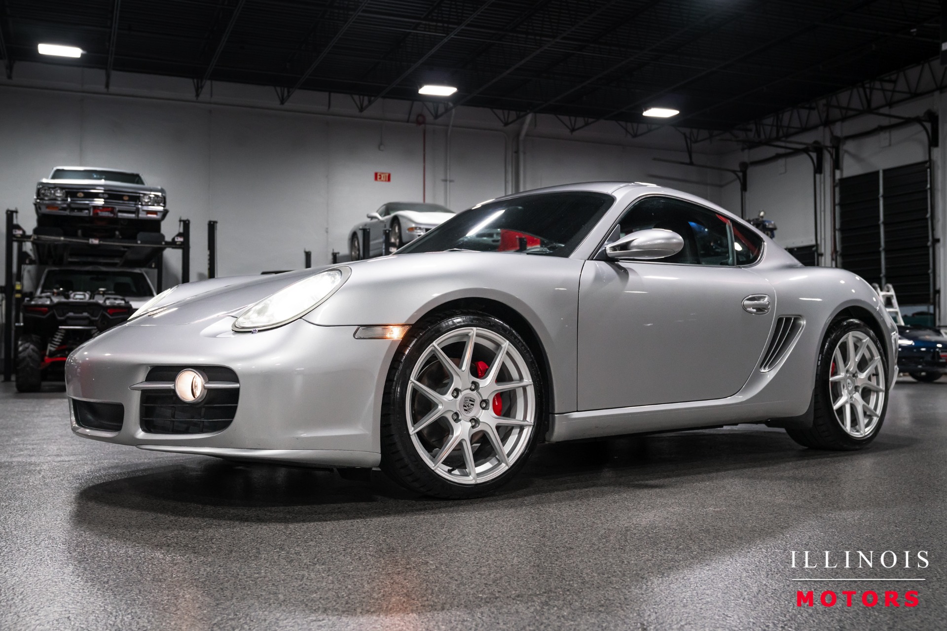 GT Silver Metallic 2006 Porsche Cayman Coupe Rear-Wheel Drive 6-Speed Manual