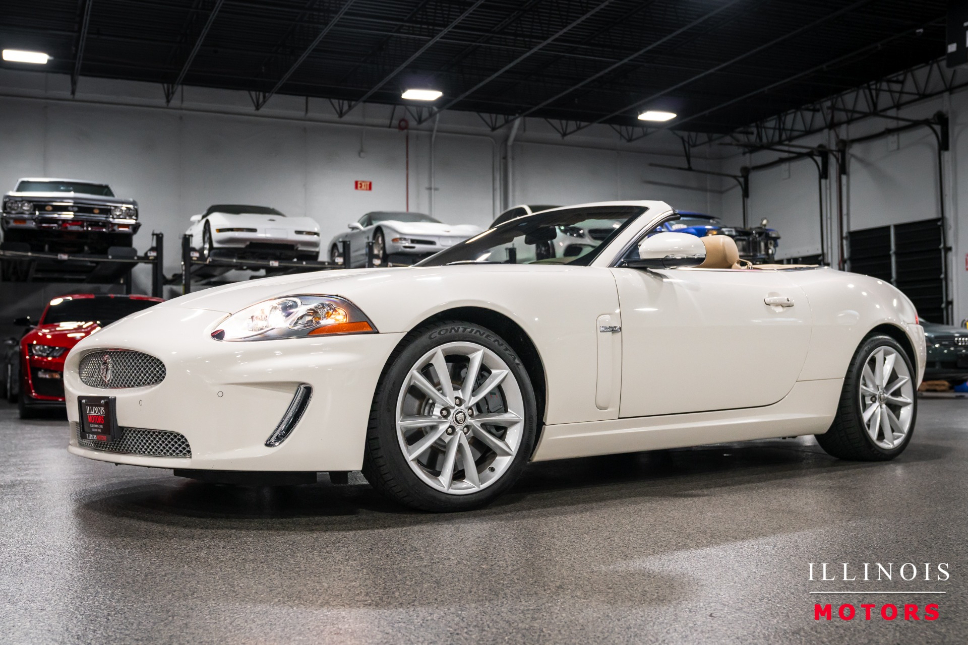 Porcelain 2010 Jaguar XK-Series Convertible Rear-Wheel Drive 6-Speed Automatic