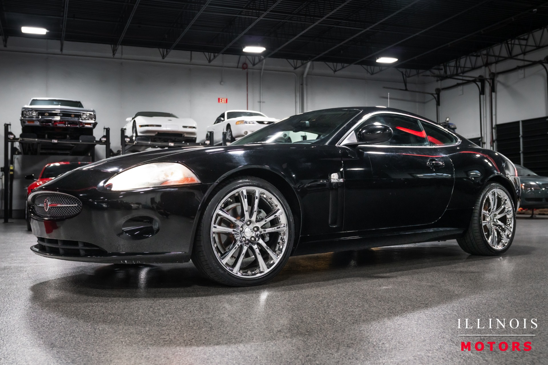 Black (Ebony) 2007 Jaguar XK-Series Coupe Rear-Wheel Drive 6-Speed Automatic