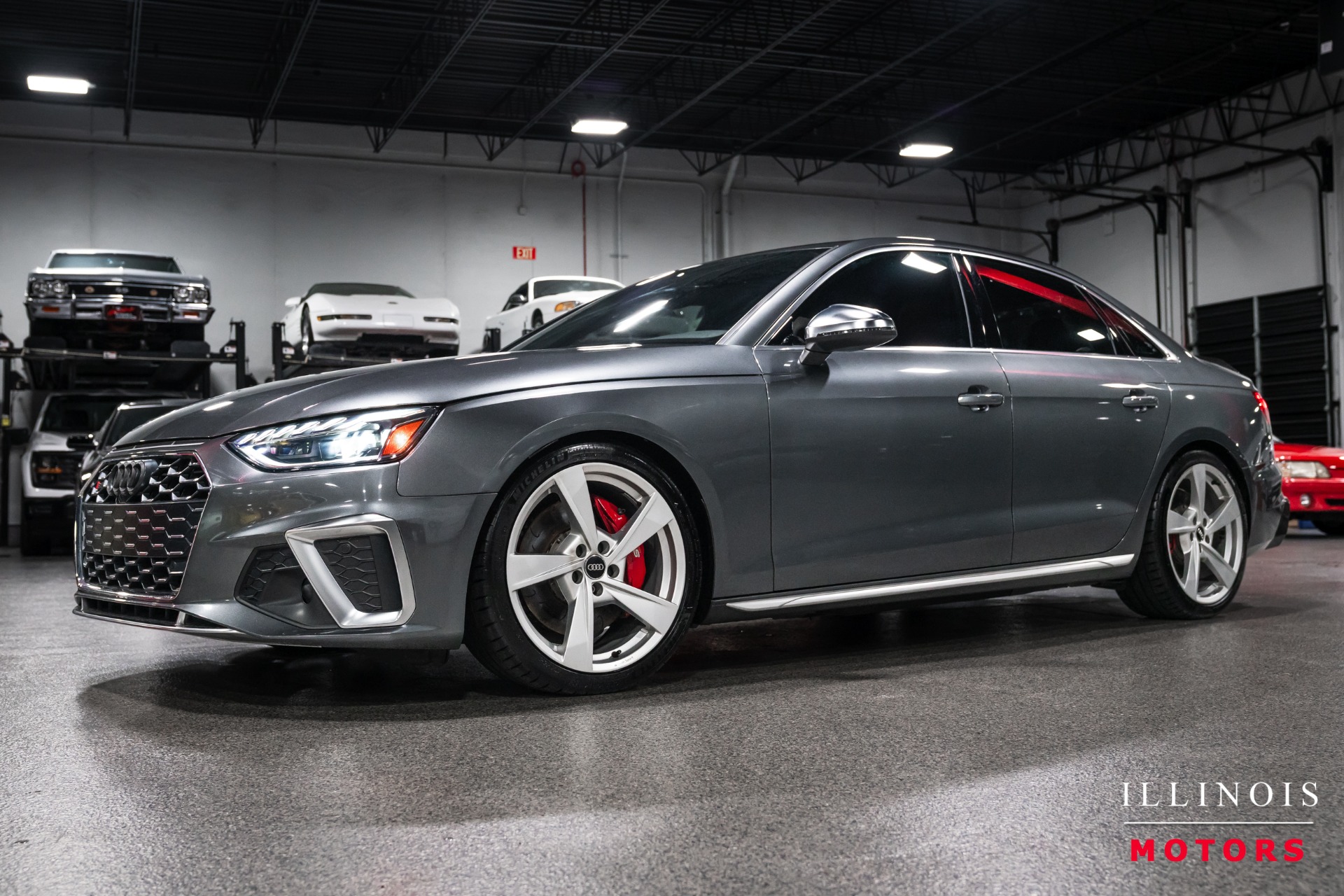 Daytona Gray Pearl Effect 2020 Audi S4 Sedan All-Wheel Drive 8-Speed Automatic
