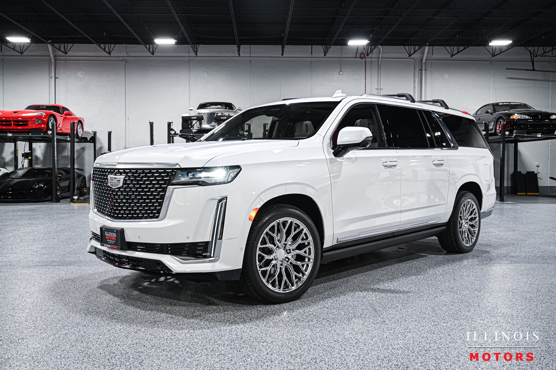 Used 2021 Cadillac Escalade ESV Premium Luxury Platinum For Sale (Sold ...